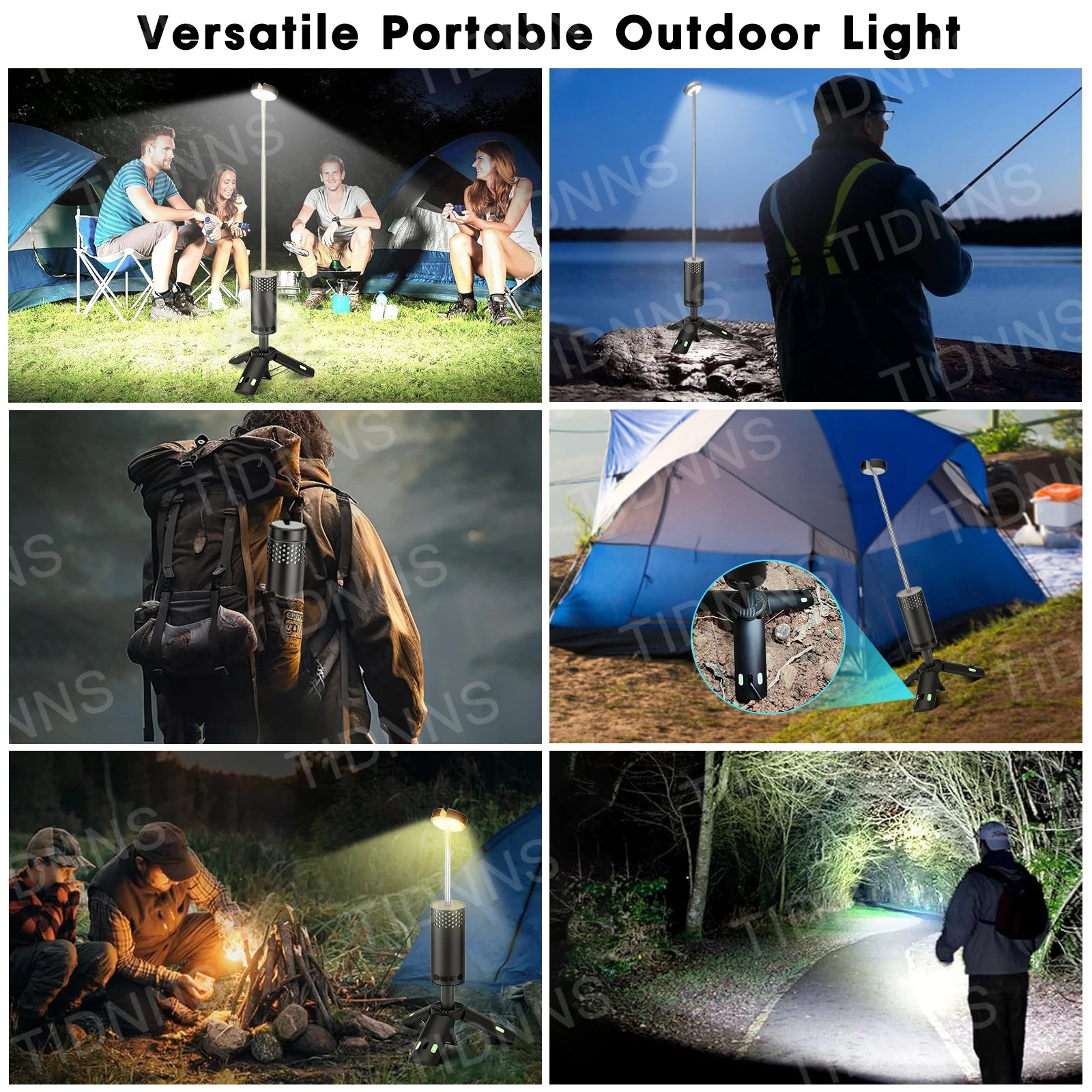 Telescopic Rechargeable Camping Lantern