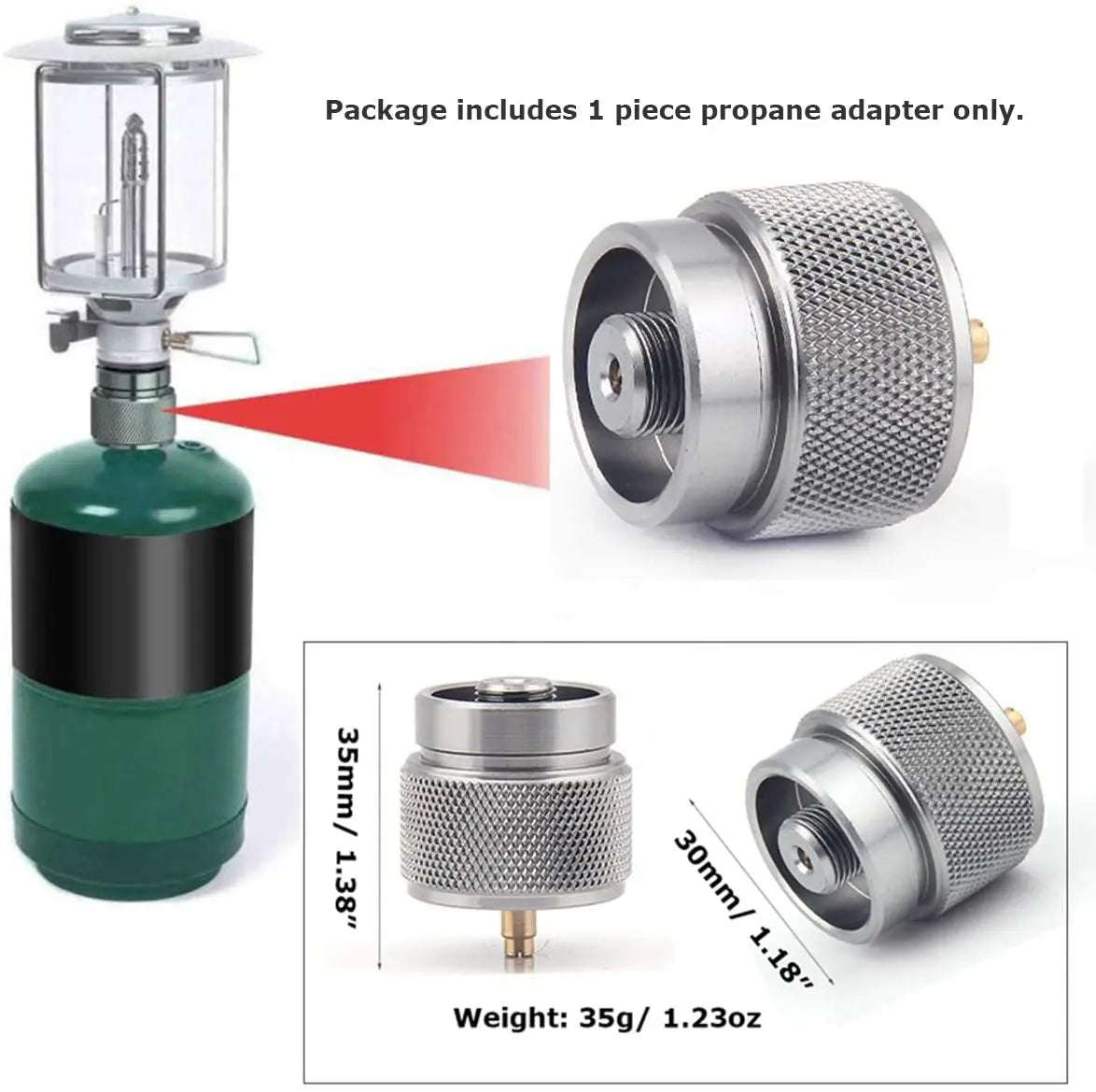 Camping Gas Tank Adapter
