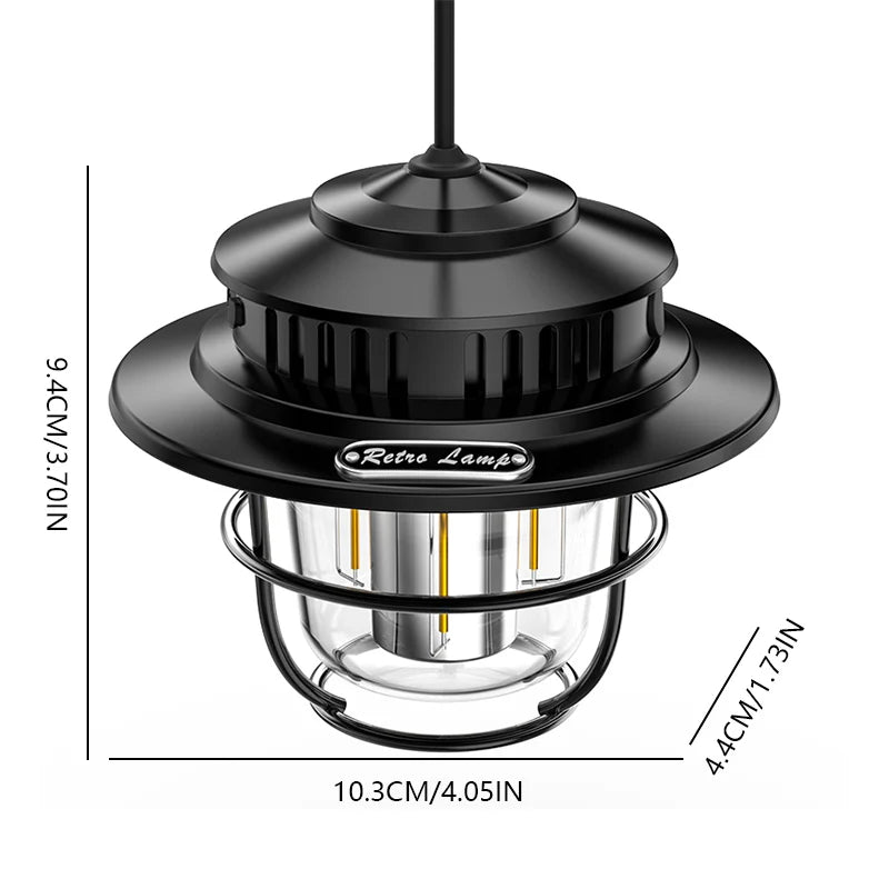 Retro Portable Camping Lantern