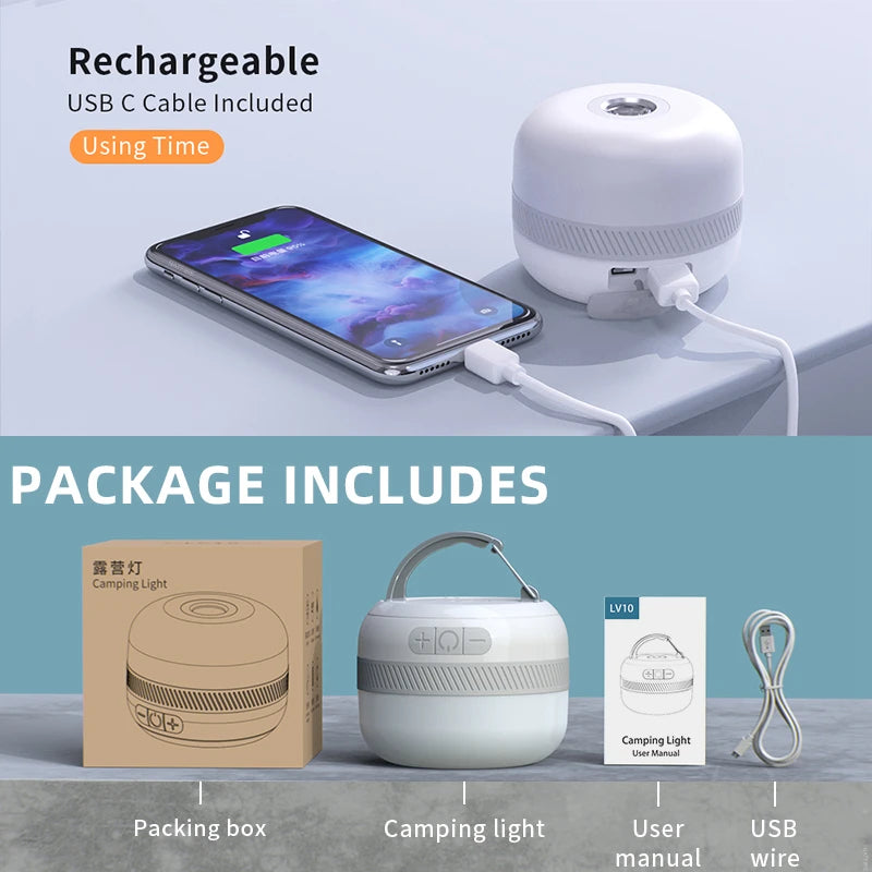 Rechargeable LED Camping Lantern
