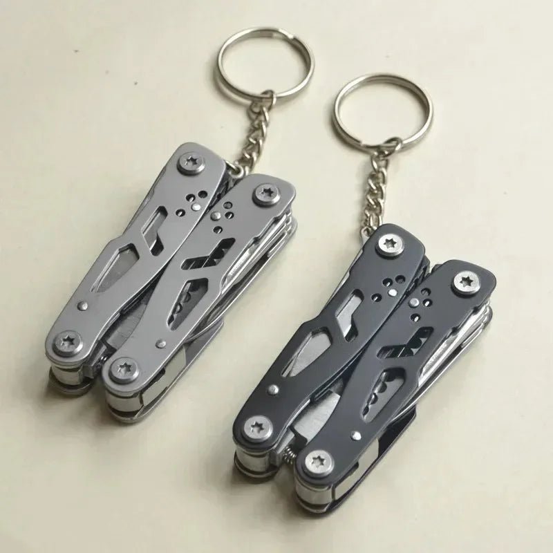 Mini Multi-Tool Pliers Keychain
