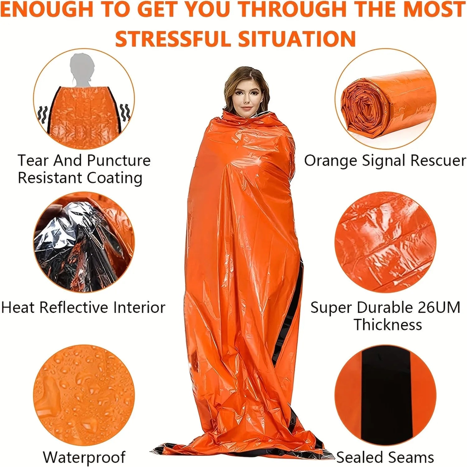 Waterproof Emergency Survival Sleeping Bag