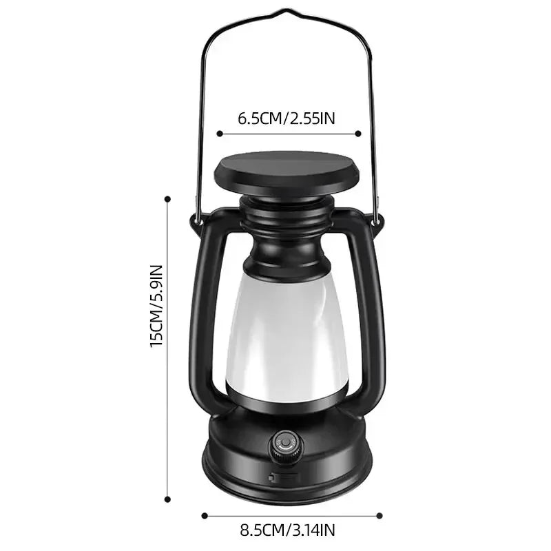 Retro LED Camping Lantern