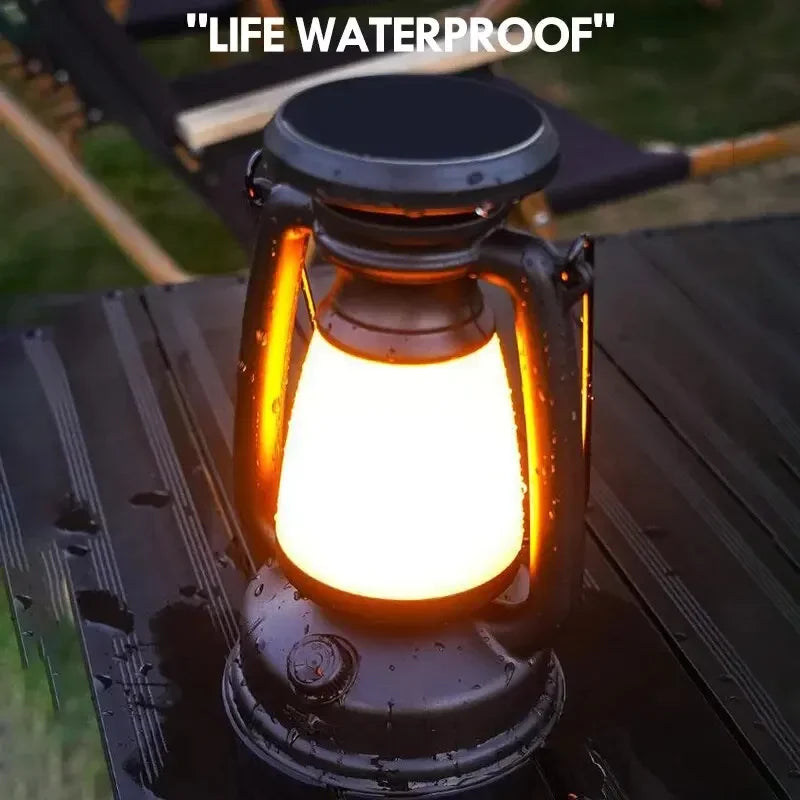 Retro LED Camping Lantern