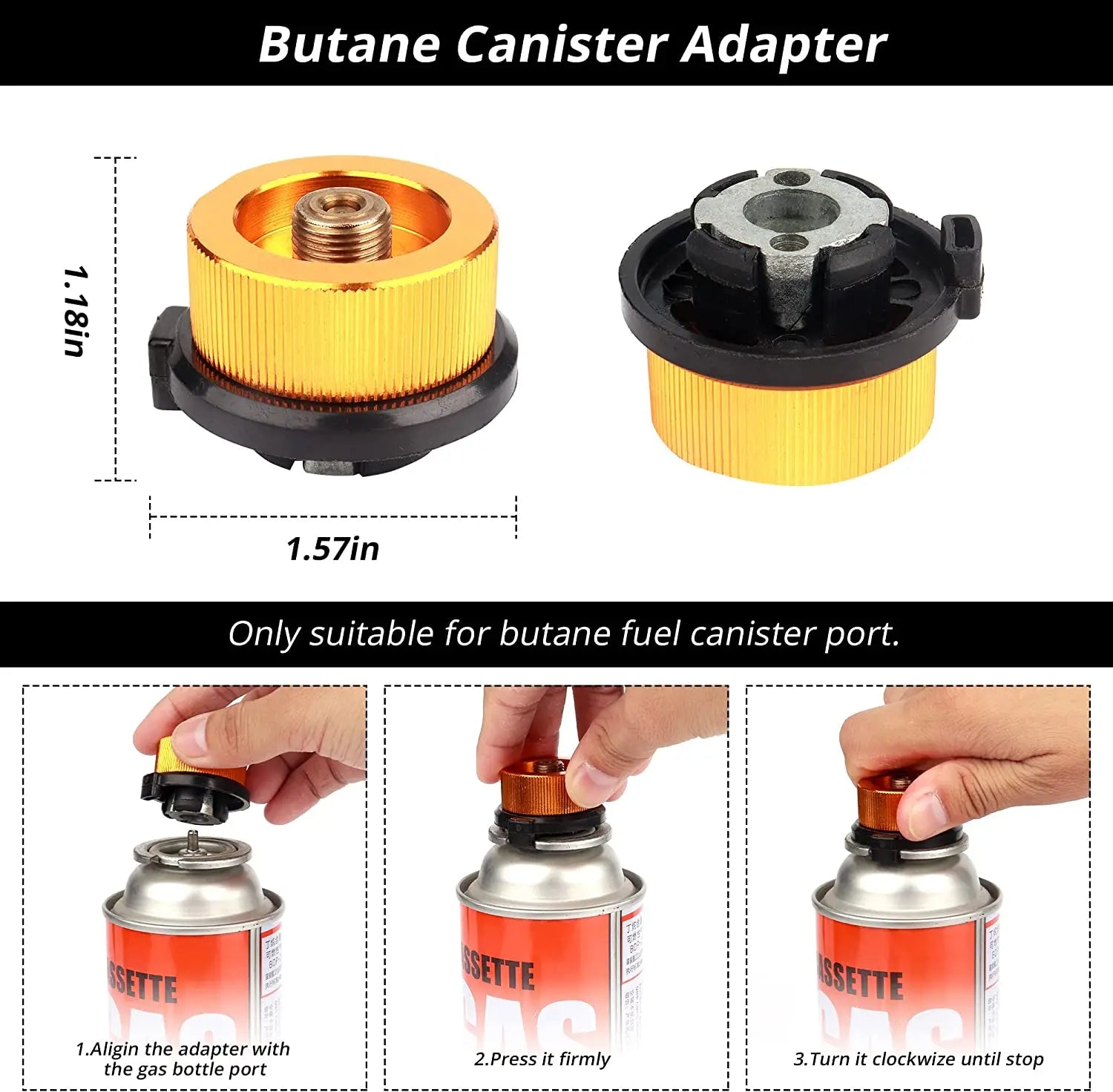Camping Gas Tank Adapter