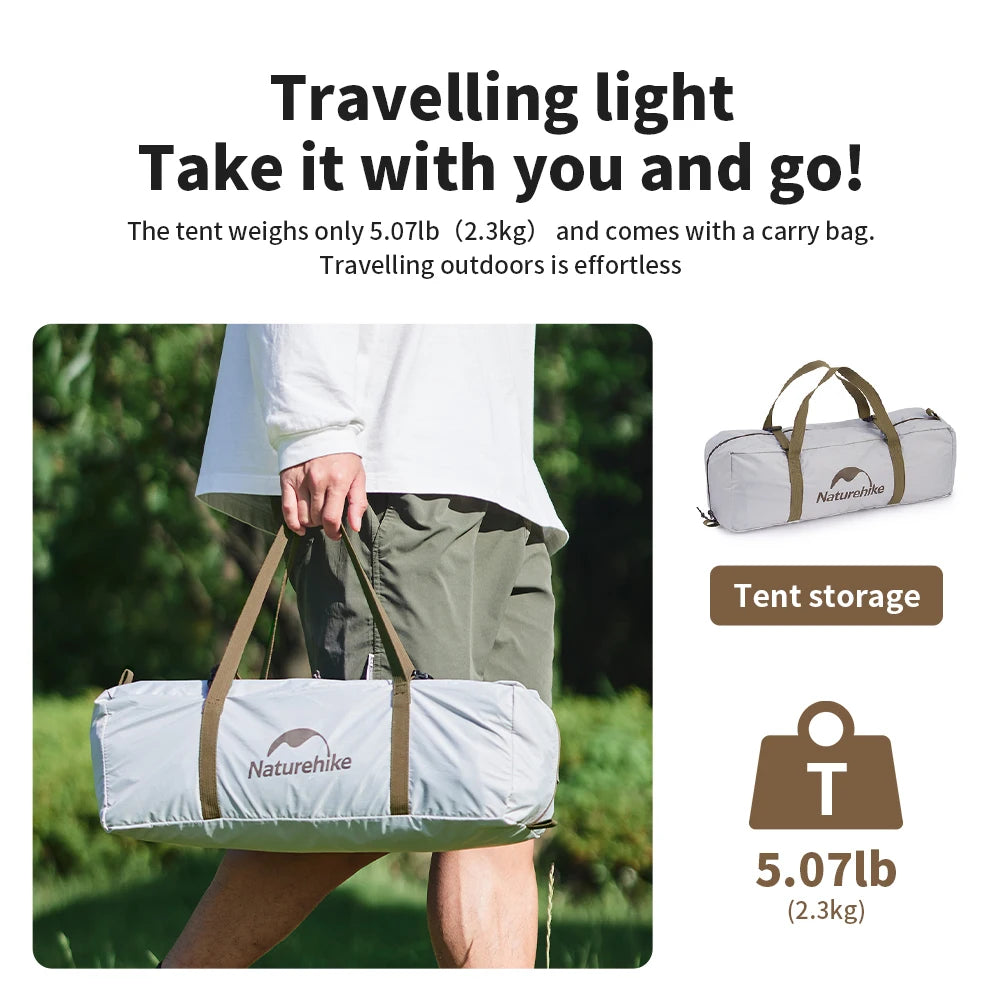Ultralight 2-3 Person Sun Shelter Tent